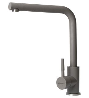 Смеситель для кухни Florentina Фабио серый шёлк